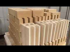 Al2O3 55-70% অ্যালুমিনিয়াম ফায়ার ইট কাস্টম আকৃতি উচ্চ অ্যালুমিনিয়াম ইট