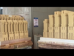 55-65% Al2O3 কার্বন রোস্টার উচ্চ অ্যালুমিনিয়াম ফায়ার ইট বিশেষ আকৃতির