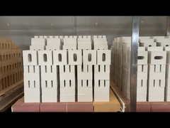 1700C করন্ডাম মালাইট ইট 85-95% আল 2o3 করন্ডাম ইট সাদা