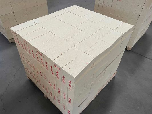 TK82 T43 উচ্চ অ্যালুমিনিয়াম অগ্নি প্রতিরোধী ইট ফ্লিটিং ফার্নেস ইলেক্ট্রোলাইটিক সেল জন্য